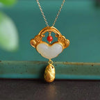 Zarte handwerkliche Silber Halskette