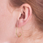 Atemberaubende Ohrring für den Alltag