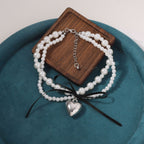 Romantische Perlen Halskette für besondere Momente