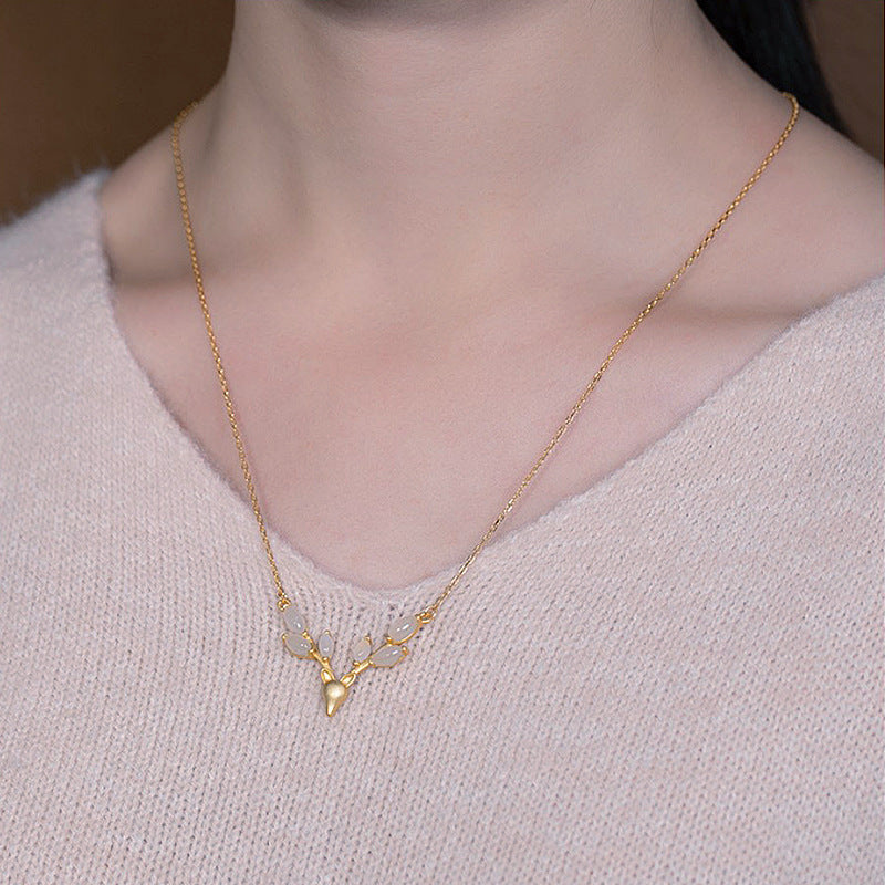 Romantische Silber Halskette für besondere Momente