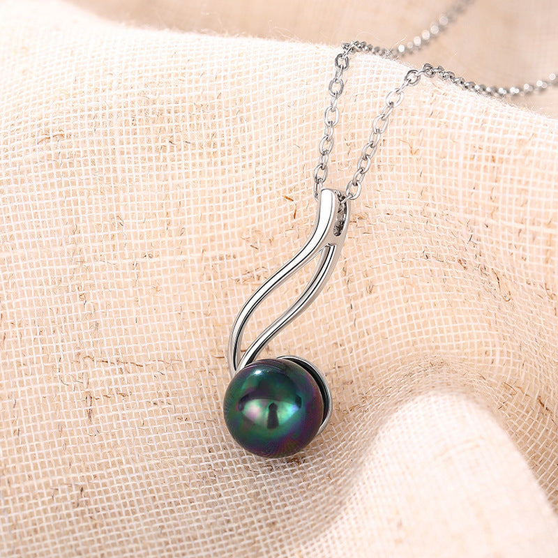 Schöne Perlen Halskette mit einzigartigem Stil