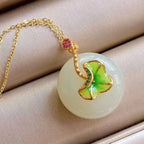 Zarte handwerkliche Silber Halskette