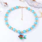 Zarte handwerkliche Halskette