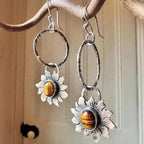 Zarte handwerkliche Ohrring