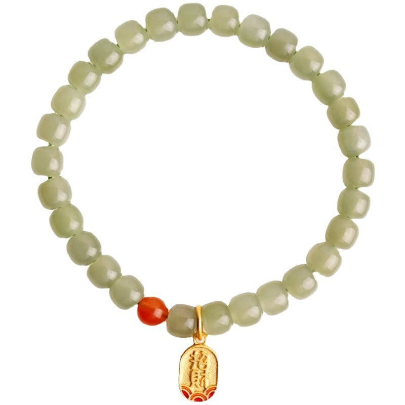 Handgefertigte Vintage Perlen Armband