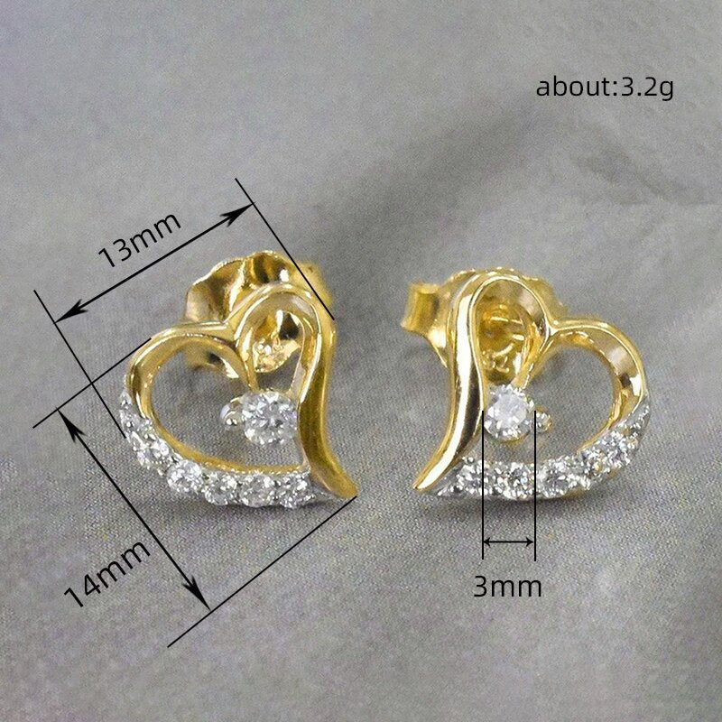 Atemberaubende Ohrring für den Alltag