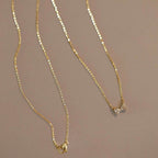 Zarte handwerkliche Halskette