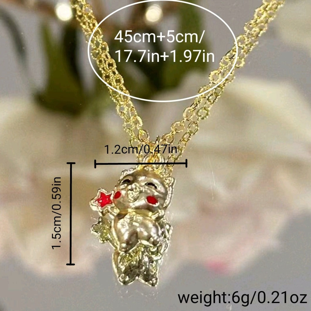 Schöne Halskette mit einzigartigem Stil