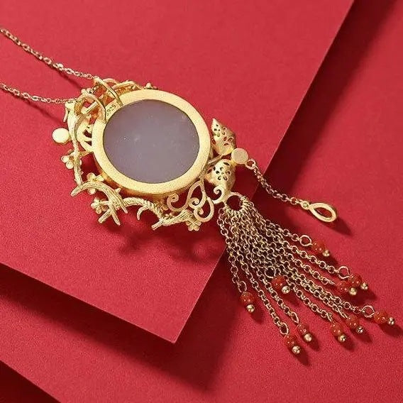 Romantische Gold Halskette für besondere Momente