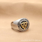 Zarte handwerkliche Ring