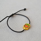 Handgefertigte Vintage Gold Armband