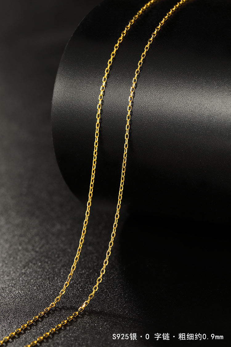 Atemberaubende Gold Halskette für den Alltag