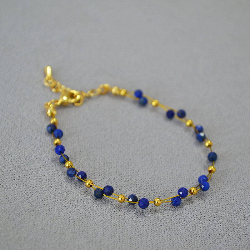 Handgefertigte Vintage Gold Armband