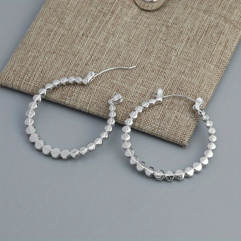 Romantische Silber Ohrring für besondere Momente