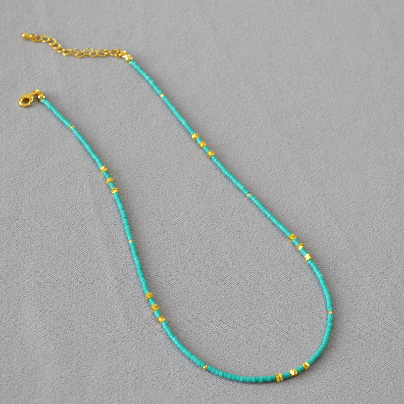 Schöne Silber Halskette mit einzigartigem Stil