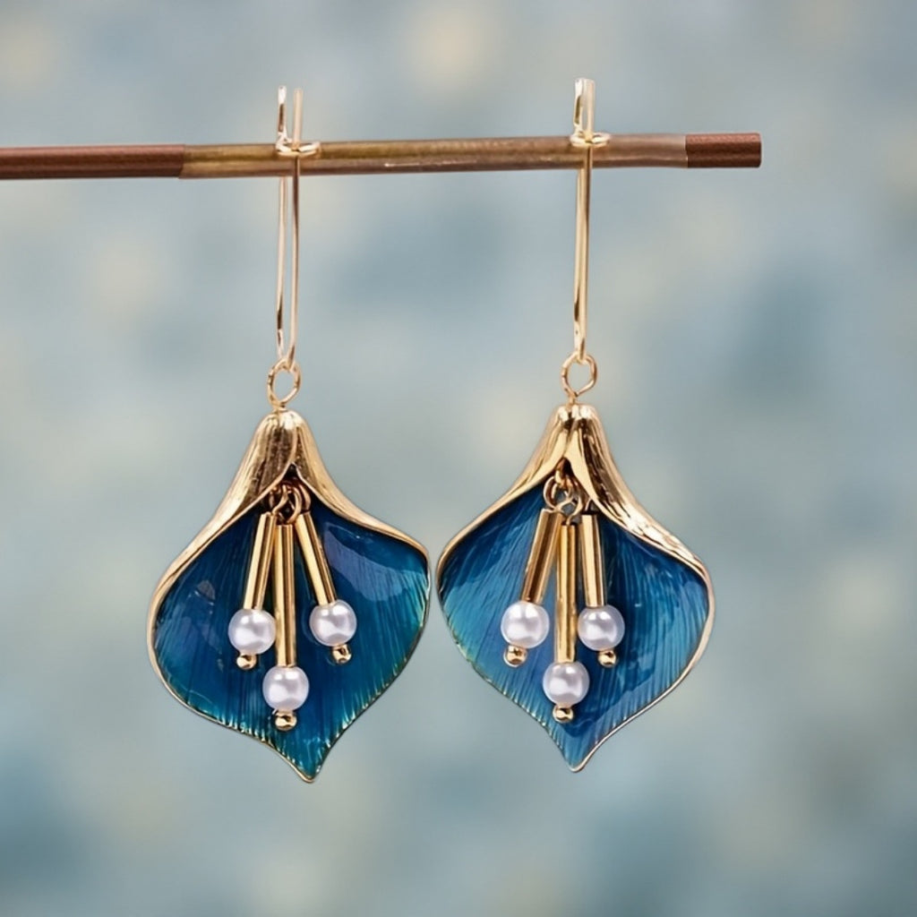 Romantische Perlen Ohrring für besondere Momente