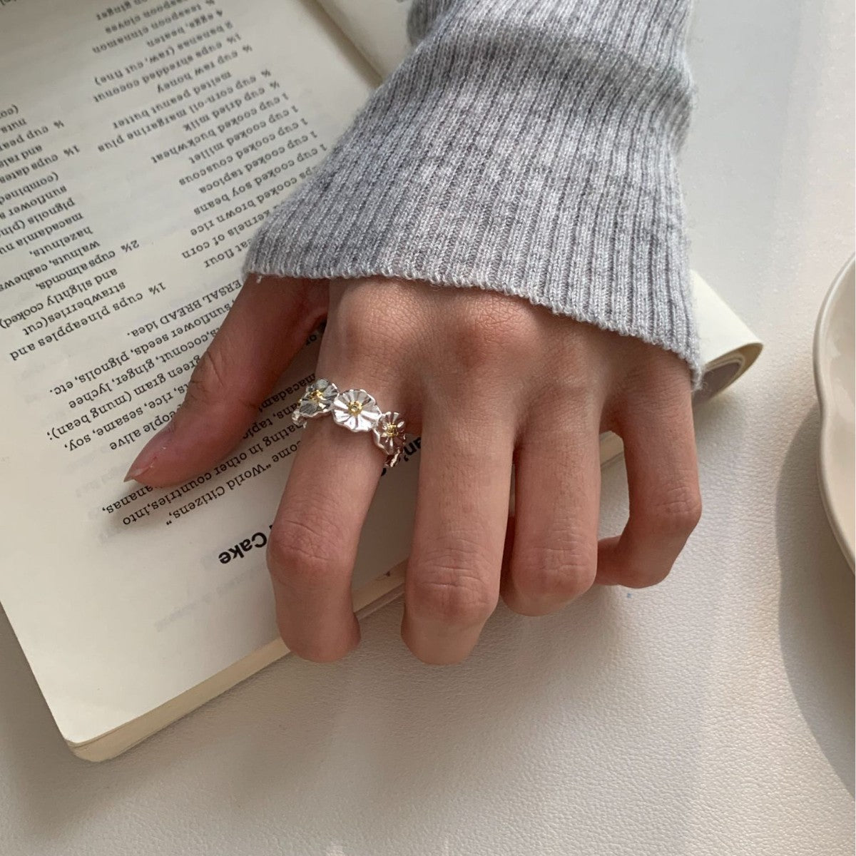 Handgefertigte Vintage Ring