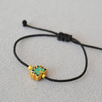 Handgefertigte Vintage Gold Armband