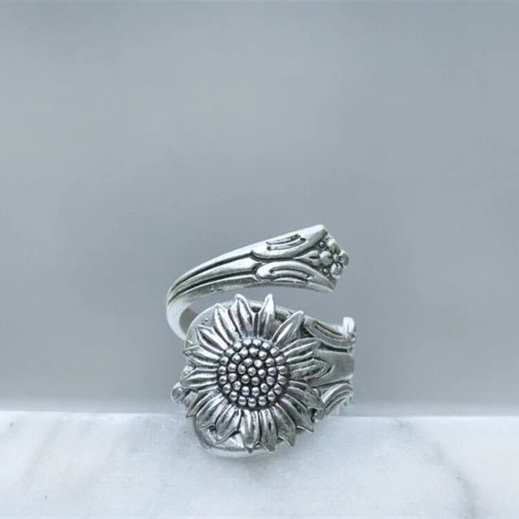 Schöne Silber Ring mit einzigartigem Stil