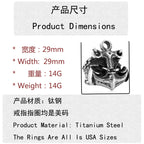 Schöne Ring mit einzigartigem Stil