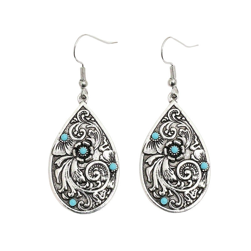 Handgefertigte Vintage Ohrring