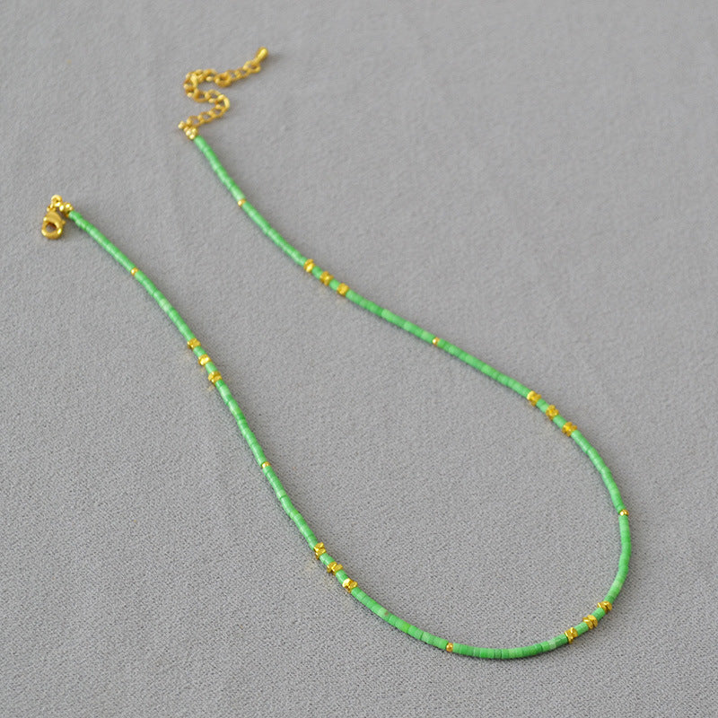 Schöne Silber Halskette mit einzigartigem Stil