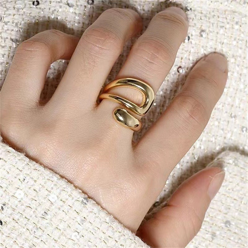 Schöne Ring mit einzigartigem Stil