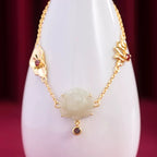 Handgefertigte Vintage Gold Armband