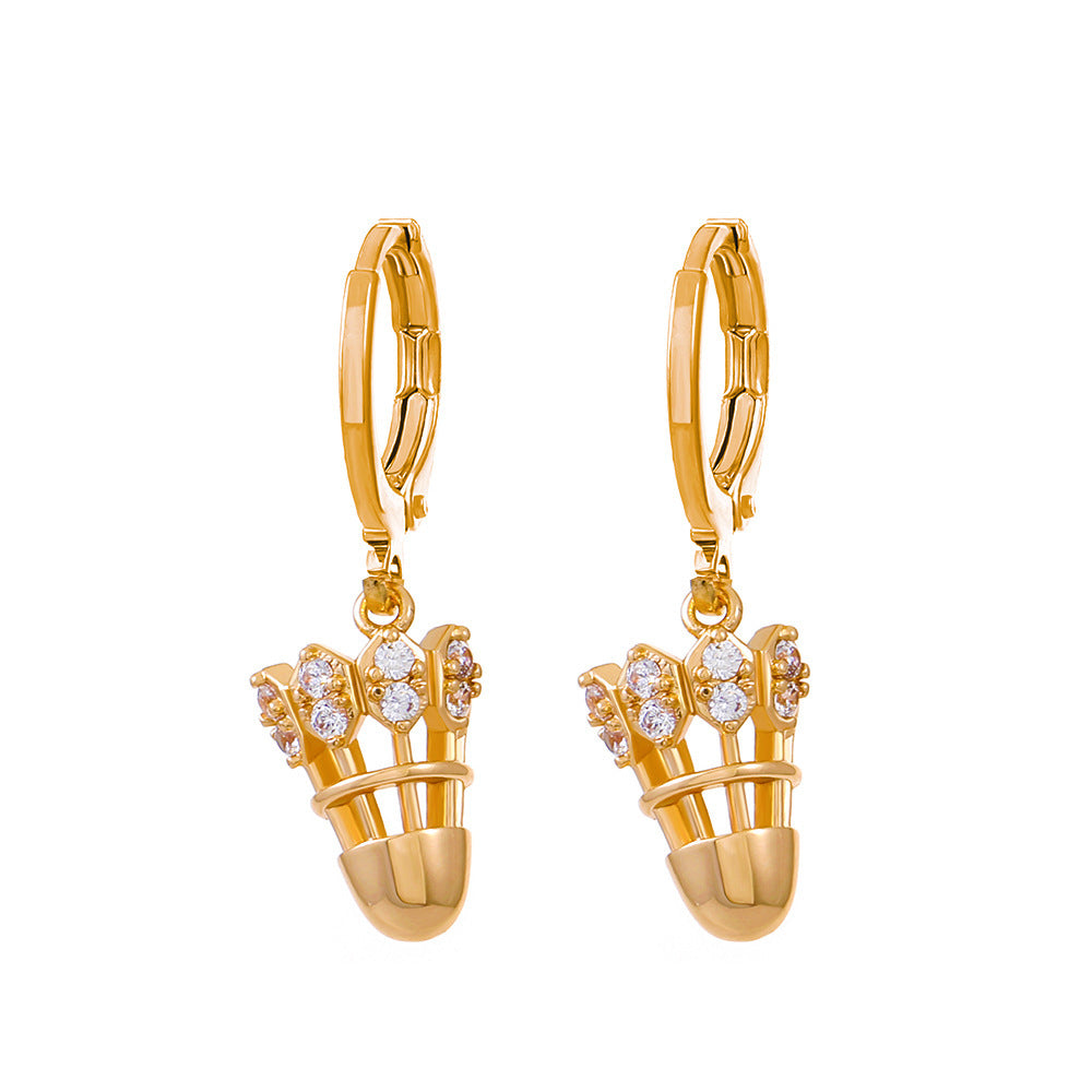 Atemberaubende Ohrring für den Alltag