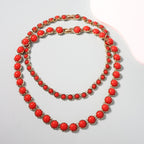 Zarte handwerkliche Halskette