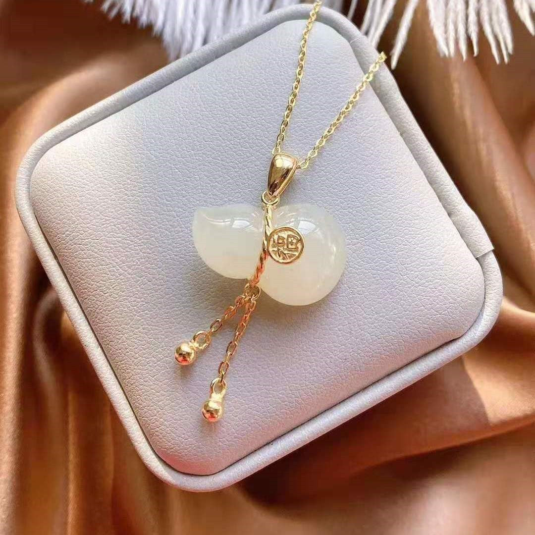 Romantische Gold Halskette für besondere Momente