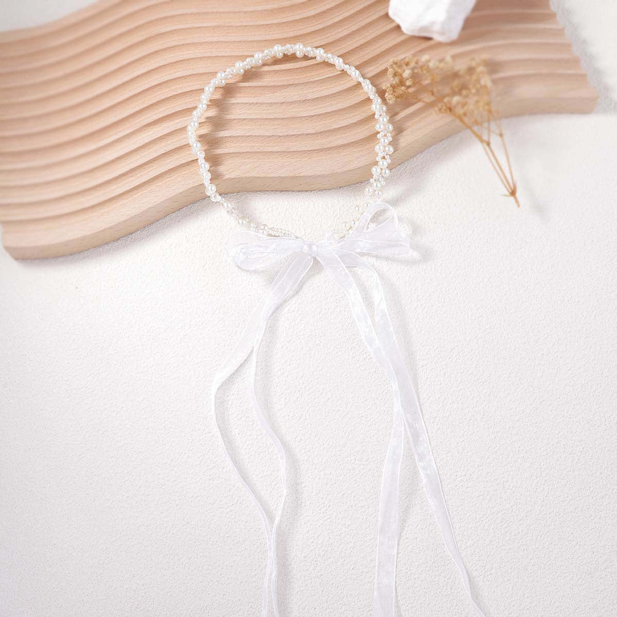 Schöne Perlen Halskette mit einzigartigem Stil