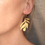 Atemberaubende Gold Ohrring für den Alltag