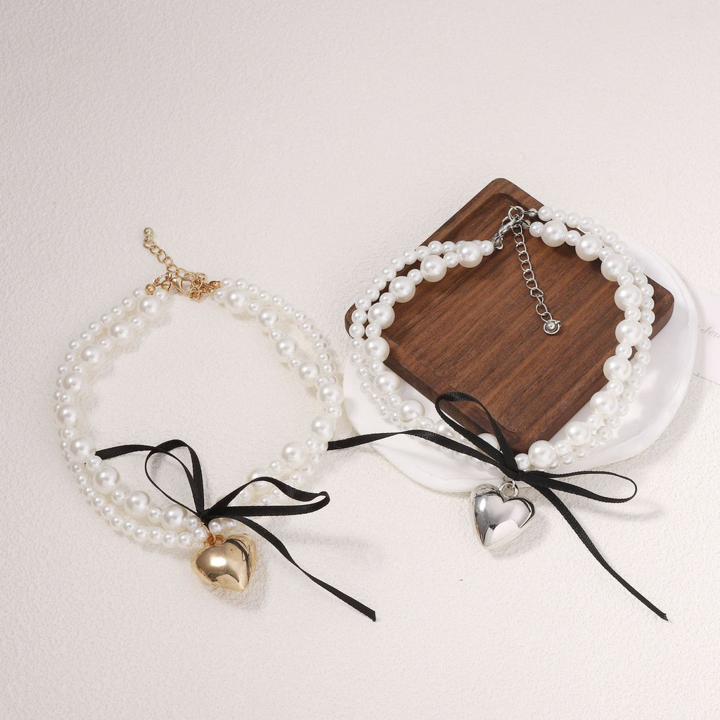 Romantische Perlen Halskette für besondere Momente