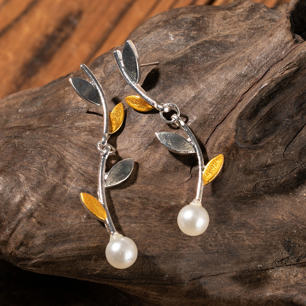 Romantische Silber Ohrring für besondere Momente