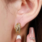 Atemberaubende Ohrring für den Alltag