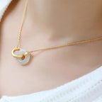 Atemberaubende Gold Halskette für den Alltag