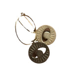 Zarte handwerkliche Ohrring