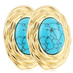 Schöne Gold Ohrring mit einzigartigem Stil