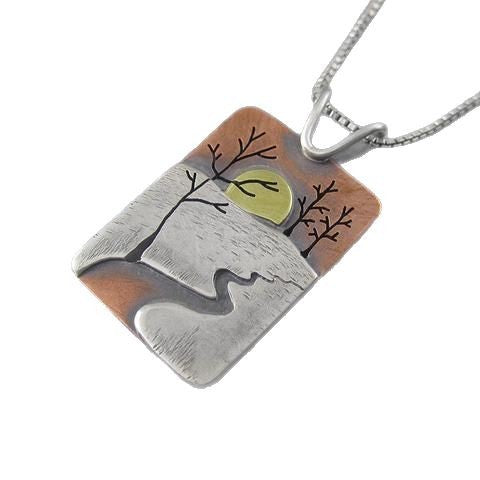 Handgefertigte Vintage Halskette