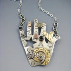 Zarte handwerkliche Halskette