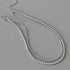 Schöne Perlen Halskette mit einzigartigem Stil