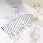 Zarte handwerkliche Perlen Halskette