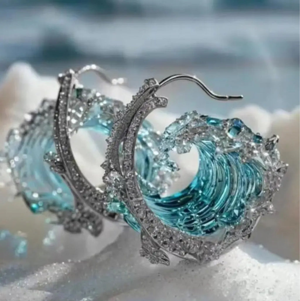 Atemberaubende Ohrring für den Alltag