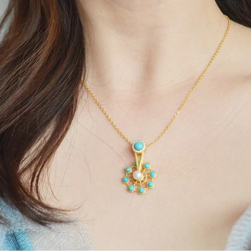 Romantische Gold Halskette für besondere Momente