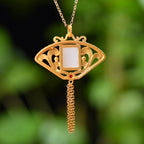 Schöne Silber Halskette mit einzigartigem Stil