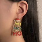 Atemberaubende Ohrring für den Alltag