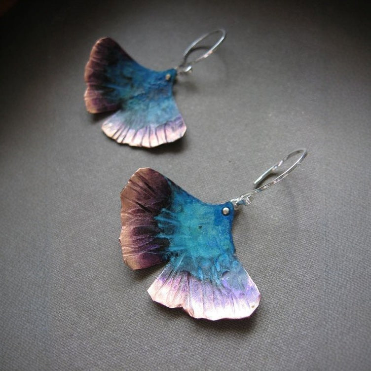 Handgefertigte Vintage Ohrring