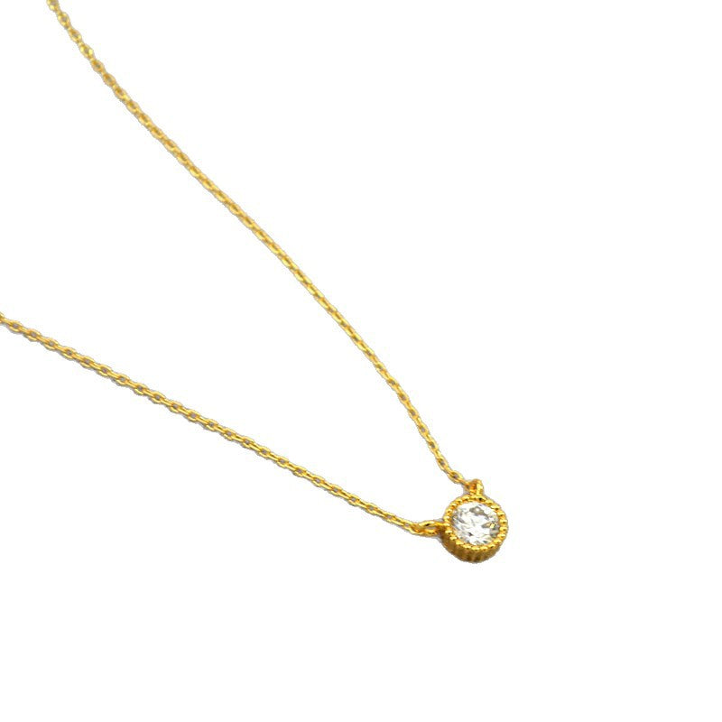 Romantische Gold Halskette für besondere Momente