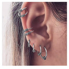 Atemberaubende Ohrring für den Alltag